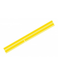 Set Adesivo Decalcomanie laterali e superiore cofano portellone posteriore giallo opaco per Mercedes CLA 2