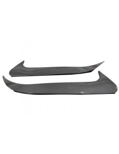 Alette laterali per paraurti posteriori Flips per MERCEDES CLA W117 (14-18) Carbon Edition 2