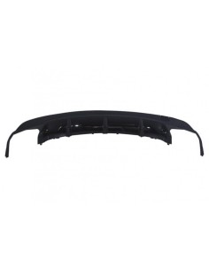 Diffusore posteriore w/ scarico nero per Mercedes CLA W117 X117 tiro freno (13-18) Sport Pack 2