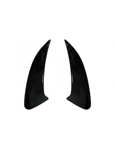 Paraurti posteriore Flics alette laterali per Mercedes CLA tiro freno X118 CLA Coupé C118 (19-up) pianoforte nero CLA 45S Design 2