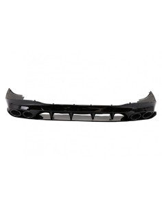 Diffusore posteriore e punte di scarico per Mercedes CLA X118 Shooting Brake C118 Coupe Sport Line (19-up) 2