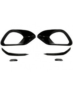 Griglie laterali Cover Frames per Mercedes CLA 45 - CLA 45S X118 C118 (19-up) Piano Nero 2