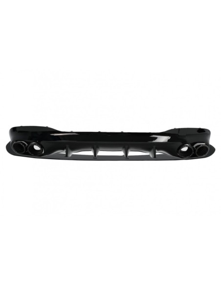 Diffusore posteriore e punte di scarico per Mercedes CLA X118 Shooting Brake C118 Coupe Sport Line (19-up)