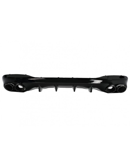 Diffusore posteriore e punte di scarico per Mercedes CLA X118 Shooting Brake C118 Coupe Sport Line (19-up)
