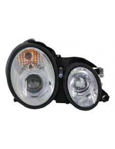 Fari per Mercedes CLK W8 C8 (03.1997-04.02) Angel Eyes 2 Halo Cerchi Cromo 2