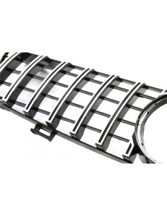 Griglia anteriore per Mercedes CLS W219 (05-08) GT-R Panamericana Design Chrome 2