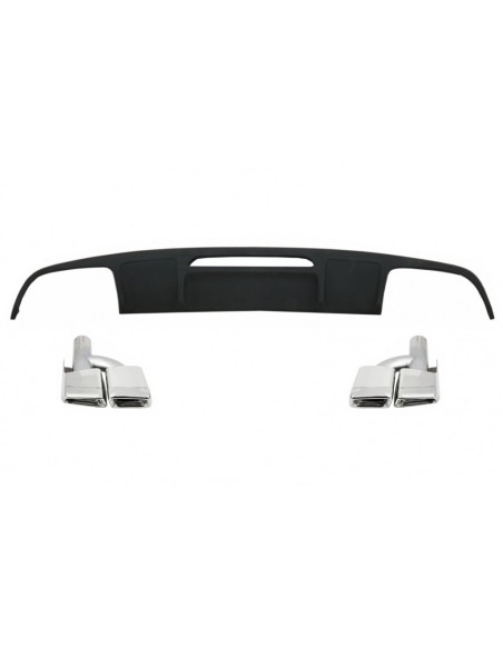 Il diffusore posteriore del paraurti per la berlina di Mercedes CLS W218 w/marmitta di scarico punta i tubi di coda soltanto per