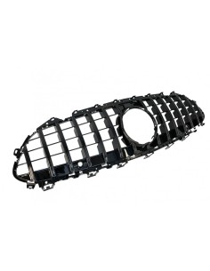 Griglia centrale per Mercedes CLS-Class C257 (18-up) Panamericana GTR Design All Black 2