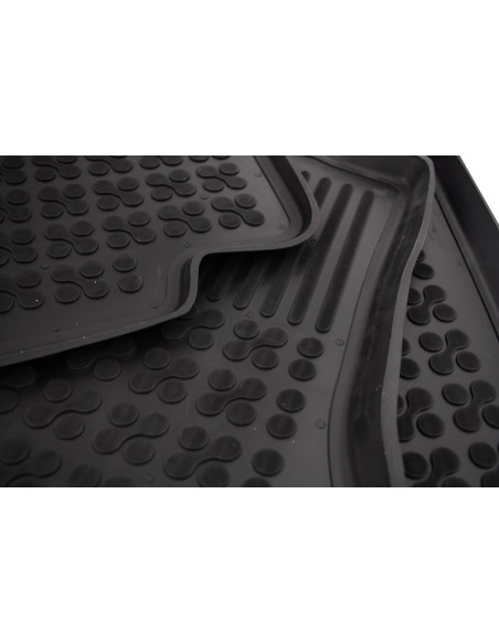 Tappetino in gomma per MERCEDES E-class W211 (02-09) Nero