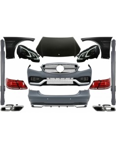 Kit completo di conversione per Mercedes Benz W212 E-Class Pre Facelift (09-13) E63 Design