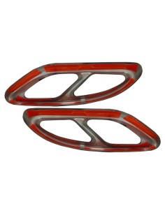 Nero copre per MERCEDES C-Class W5 S65 E65 GLE W166 X166 GLC W253 Design Sport 2