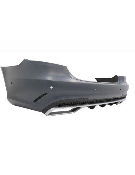Paraurti posteriore w/ LED Light Bar luci posteriori per Mercedes E-Class W212 (09-12) Facelift E63 Design