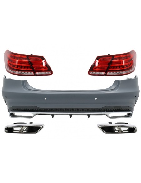 Pacchetto di conversione posteriore per Mercedes E-Class W212 (09-12) a Facelift E63 Design