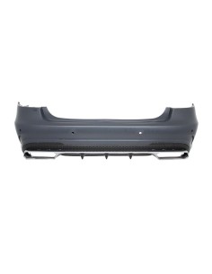 Paraurti posteriore w/ scarico per MERCEDES E-Class W212 Facelift (13-16) E63 Design 2