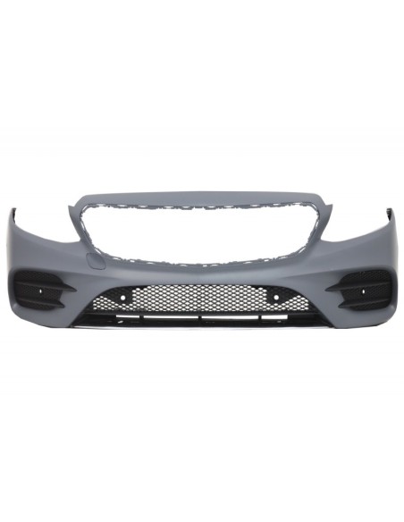 Kit completo w/ nero griglia centrale scarico per Mercedes E-Class W213 (16-19) GT-R E43 E53 Sport Line Design