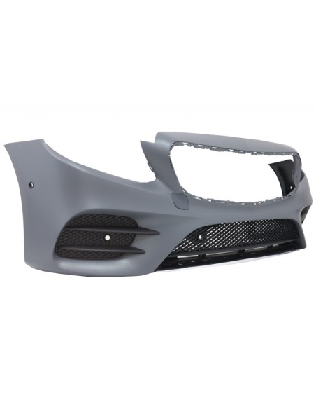 Kit completo w/ nero griglia centrale scarico per Mercedes E-Class W213 (16-19) GT-R E43 E53 Sport Line Design