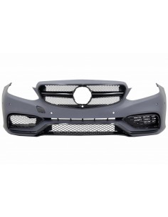 Paraurti anteriore per Mercedes E-Class W212 S212 Facelift (13-16) w/ Diffusore posteriore per Sport Pack Black Edition 2