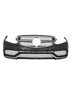 Paraurti anteriore w/ Diffusore posteriore e silenziatore di scaricoChrome per Mercedes E-Class W212 Facelift (13-16) 2