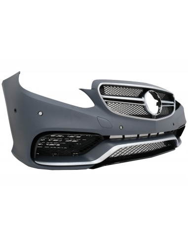 Paraurti anteriore w/ Diffusore posteriore e silenziatore di scarico Suggerimenti nero per Mercedes E-Class W212