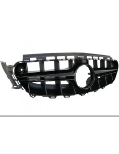 Griglia centrale per Mercedes E-Class W213 S213 C238 A238 (16-19) Nero E63 Design 2