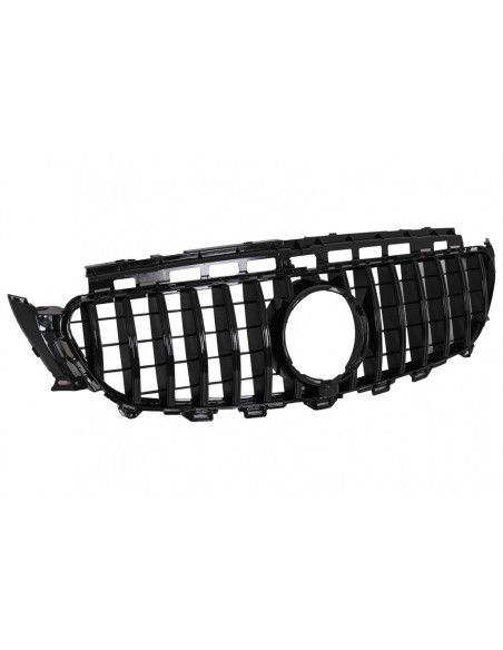 Griglia centrale per Mercedes E-Class W213 S213 C238 A238 (16-19) GT-R Panamericana Design Nero
