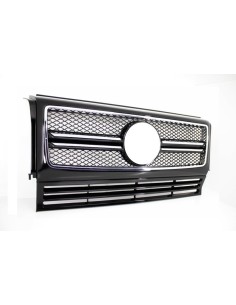 Griglia anteriore per Mercedes G-Class W463 (1990-12) Telaio cromato G65 2