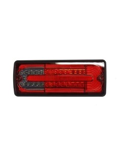 Fanali posteriori a LED per Mercedes G-Class W463 (1989-15) Fumo rosso 2