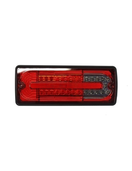 Fanali posteriori a LED per Mercedes G-Class W463 (1989-15) Fumo rosso