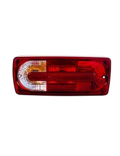 Fanali posteriori per Mercedes G-class W463 (1989-15) G55 Design Rosso Chiaro 2