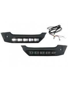 Paraurti anteriore Spoiler LED DRL estensione per Mercedes G-Class W463 (1989-up) 2