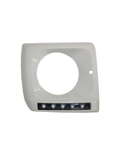 Fari copre bianco w/ LED DRL luce di marcia diurna per Mercedes G-Class W463 (1989-12) G65 Design 2