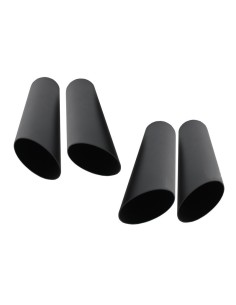 Silenziatore di scarico suggerimenti nero per MERCEDES Benz W463 G500 G55 G63 G65 G-Calss (1998-up) B Design