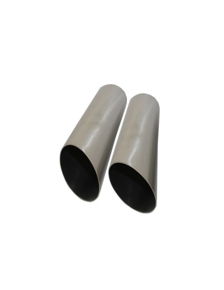 Scarico Suggerimenti Matt Chrome per Mercedes W463 G500 G55 G63 G65 G-Class (1998-up)