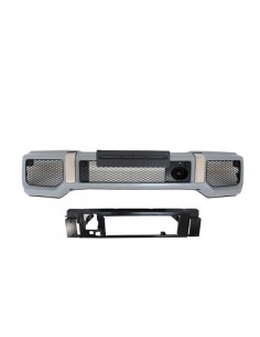 Paraurti anteriore Skid Plate Off Road Spoiler LED DRL Extension per MERCEDES G-Class W463 (1989-16) 2