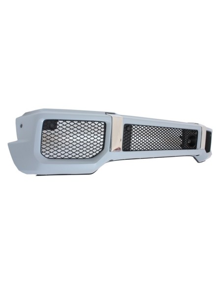 Kit Front Bullbar e LED Roof Spoiler w/ Upper Spoiler Lip e LED DRL Extension MERCEDES G-Class W463 (1989-18) G63 G65 Design