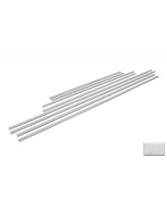 Add On strisce modanature porta nero opaco w/ decalcomanie carbonio e luci giranti MERCEDES G-Class W463 (1989-15) 2