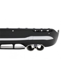Diffusore posteriore e punte di scarico cromate per Mercedes GLA SUV H247 Sport Line (-) Aero 45S Design 2