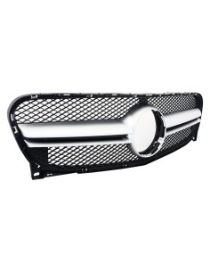 Griglia anteriore per MERCEDES Benz GLA-Class X156 (14-16) GLA45 Design Argento 2