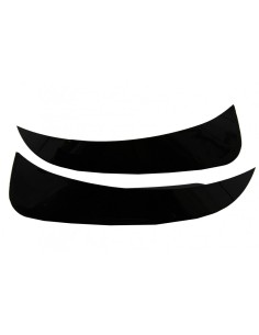 Paraurti posteriore alette laterali Flics per Mercedes GLA X156 GLA250 GLA45 (14-up) Black Edition 2