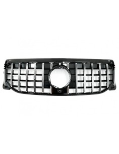 Griglia anteriore per Mercedes GLB-Class X247 (19-up) GT-R Panamericana Design Chrome 2
