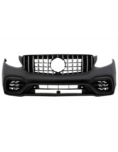 Paraurti anteriore w/ spoiler del tetto posteriore per Mercedes GLC X253 SUV (15-19) GLC 63 Design 2