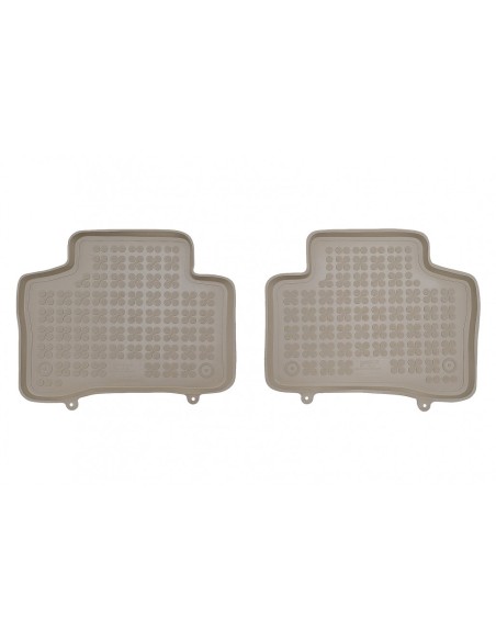 Tappetino in gomma beige per Mercedes GLC X253 (15-18) X253 Lifting (-up) GLC Coupe C253 (15-18) C253 Lifting (-up)
