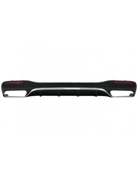 Paraurti posteriore Diffusore d'aria w/ scarico Marmitta suggerimenti per Mercedes GLE Classe W166 SUV Facelift (15-19) GLE63