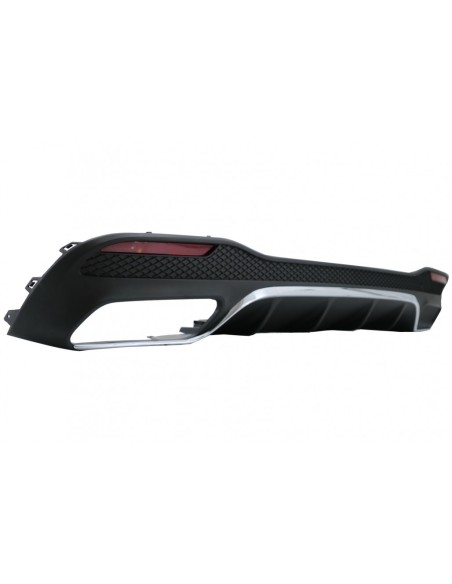 Paraurti posteriore Diffusore d'aria w/ scarico Marmitta suggerimenti per Mercedes GLE Classe W166 SUV Facelift (15-19) GLE63