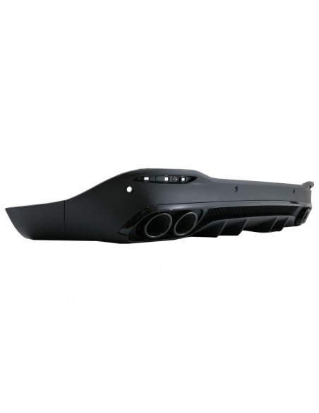 Diffusore posteriore w/punte nere del per la linea (19-Up) di notte di progettazione di Mercedes GLE W167 SUV V167 Sport GLE53