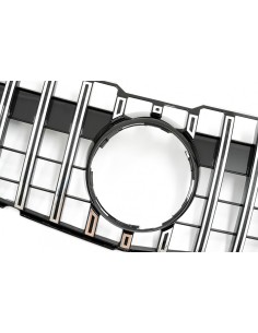 Griglia anteriore per Mercedes GLK-Class X4 Facelift (13-15) GT-R Panamericana Design Chrome 2