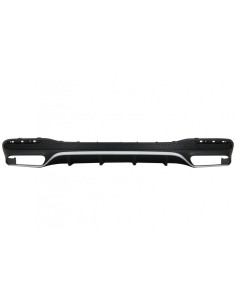 Paraurti posteriore diffusore d'aria w/ scarico per Mercedes GLS classe X166 SUV Facelift (09.15-19) GLS63 Design 2