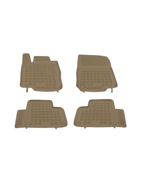 Tappetino in gomma beige per MERCEDES ML W166 M-Class 11- GLE 15- GLE Coupe 15-