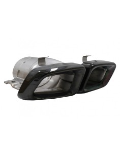 Silenziatore di scarico Suggerimenti per Mercedes M-Class W166 (12-15) CLS-Class W218 Facelift CLS63 Black Edition 2
