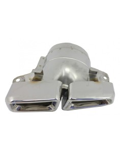 Silenziatore di scarico Suggerimenti per Mercedes M-Class W166 (12-15) CLS-Class W218 Facellift CLS63 Chrome Edition 2